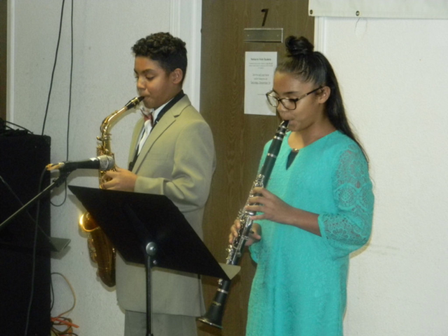 Kareem Lewis, Karina Lewis, 2019 Fall Woodwind Recital